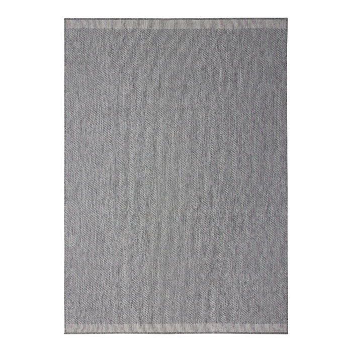 Eva Interior Buitenkleed Border Grijs 160x230cm