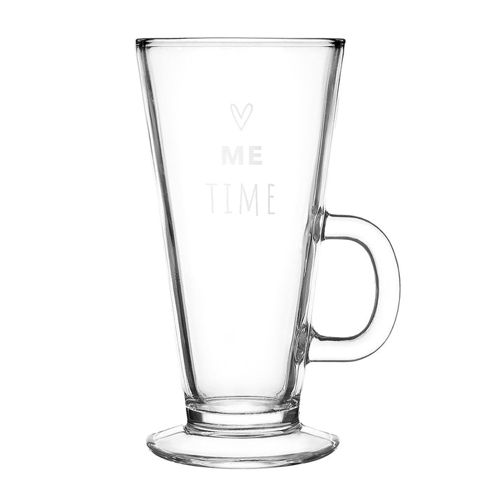 Clayre & Eef Theeglas 250 ml Glas Hart Me time Theemok