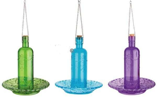 Furnilux - Voederfles ruitjesglas-Groen
