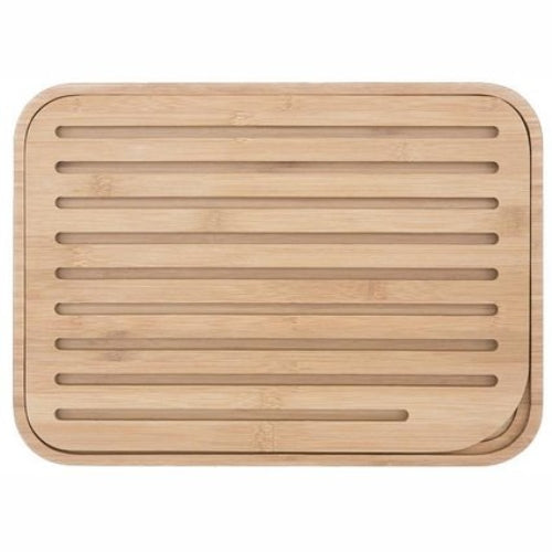 Broodplank, Bamboe, Wit, 35 x 25 cm - Pebbly