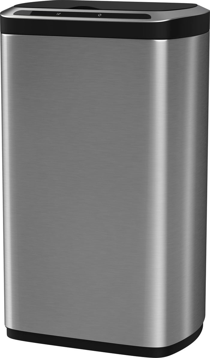 Stangvollby Dalby prullenbak met sensor – 50L – RVS