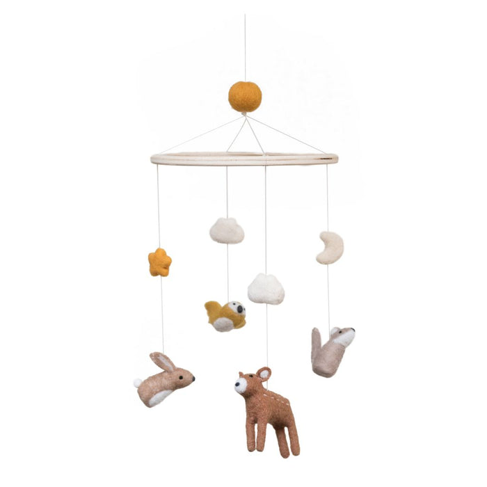 Sebra Vilten babymobiel bosdieren - nightfall -
