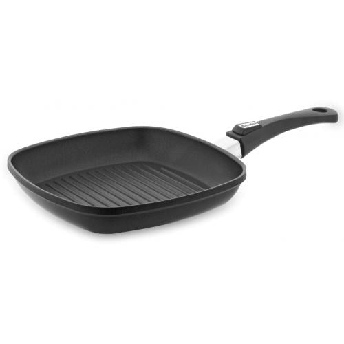 Berndes - Vario Click Inductie Grillpan 30 x 30cm Zwart - Berndes