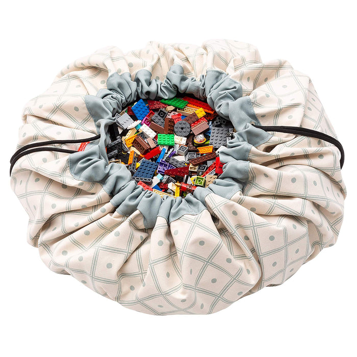 Play & Go Geo Green toy storage bag