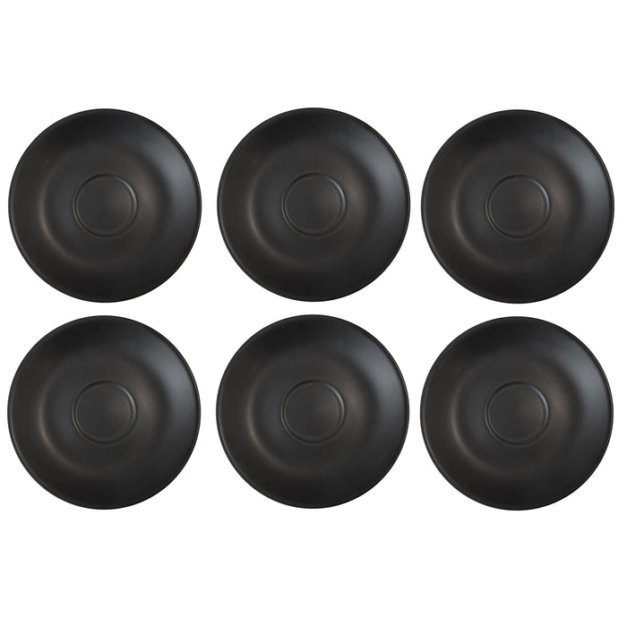 Barista Innovations Nero - Schotel voor Espressokopje - Set van 6