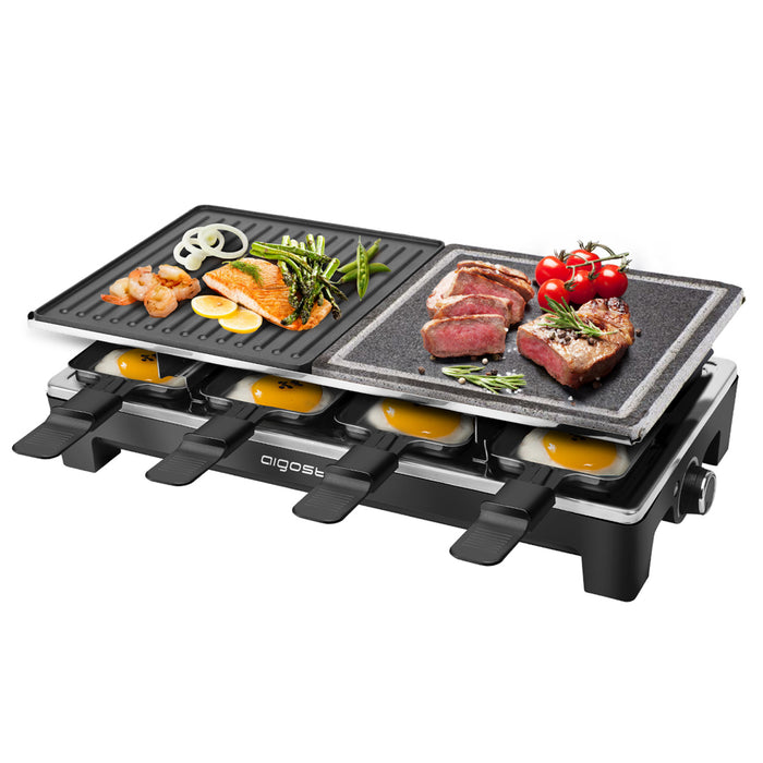Aigostar Bar 30REL - Gourmetstel - 1500W - 8 personen