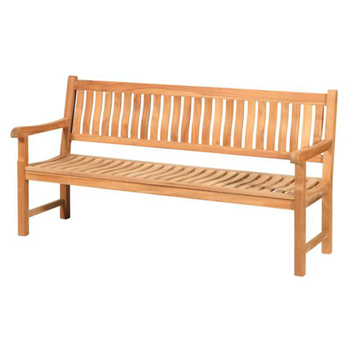 WOOOD Tuinbank 4-Zits Comfort - Teak - Naturel - 95x180x57