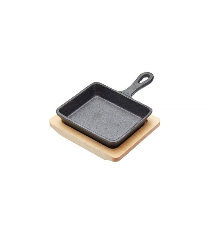 Gietijzeren gratineerpan Mini - 12.5x18cm - Masterclass | Artesá