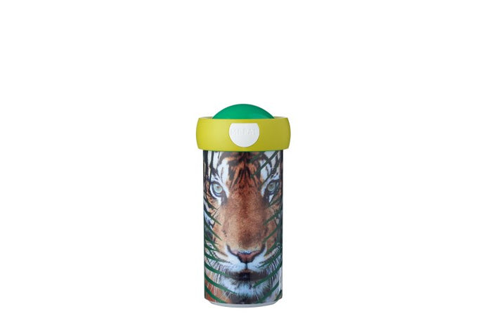 Schoolbeker Campus 300 ml - Animal Planet Tijger