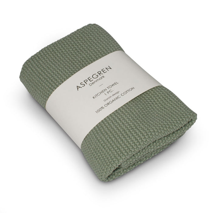 Aspegren Keukenhanddoek Solid Mint 50 x 40 cm