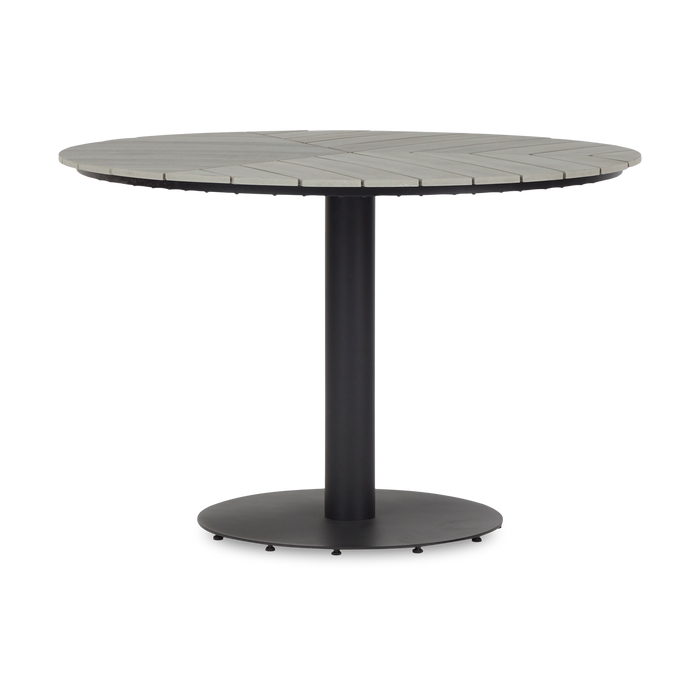 Lisomme Timo ronde tuintafel grijs - Ø 113 cm