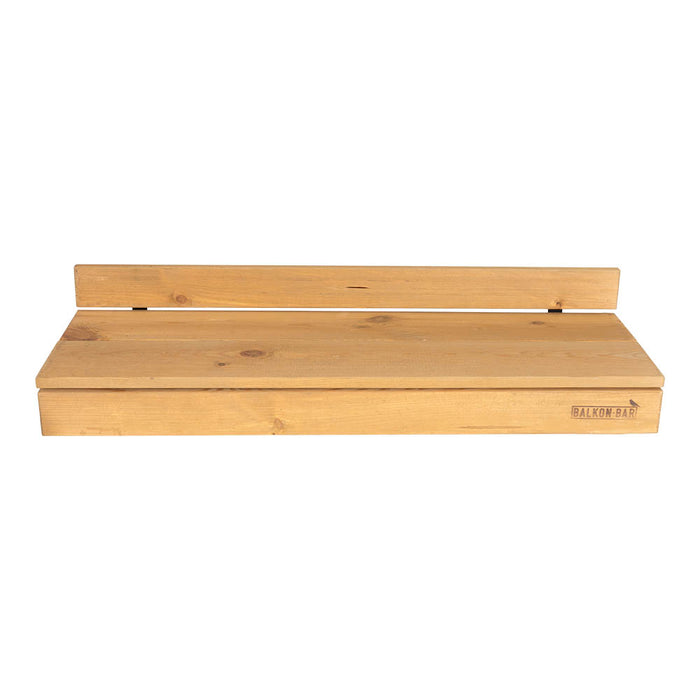 Balkonbar Pine Natural Rectangular High
