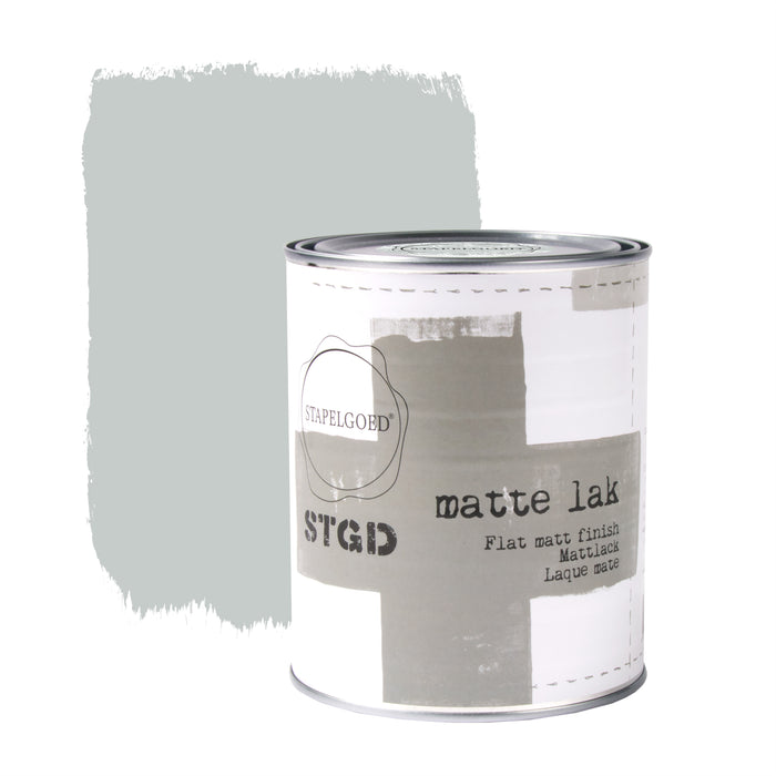 Stapelgoed | Matte Lak - Grijs - Dolphin - 1L