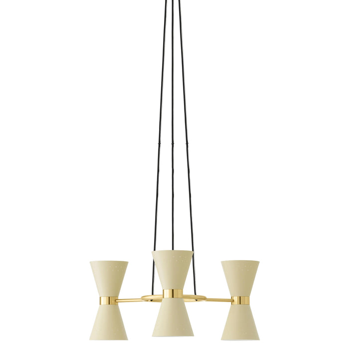 Audo Copenhagen Collector 3 kroonluchter Ø61 crème