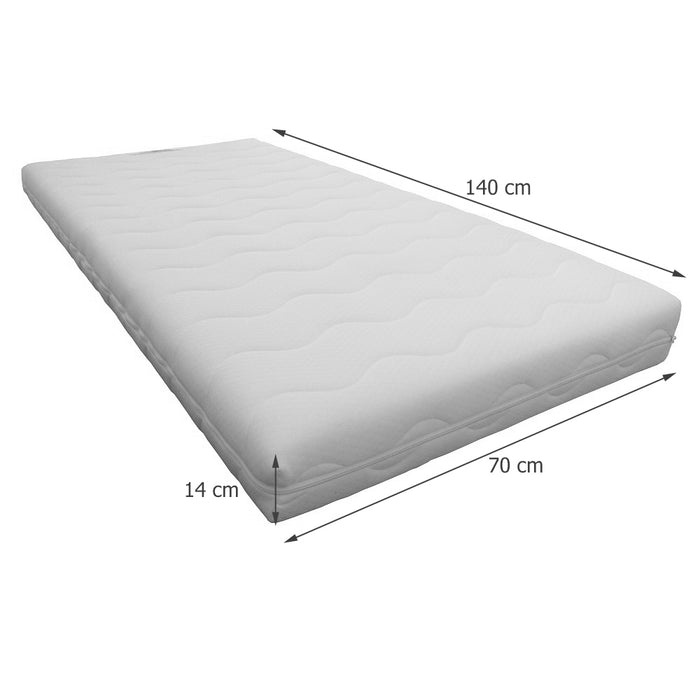 Slaaploods Galaxy - Peutermatras - 70x140x14 cm - Koudschuim