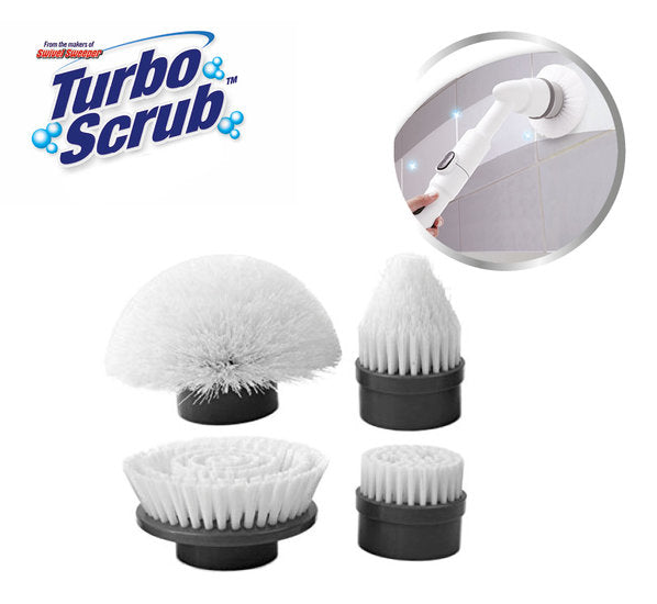 Turbo Scrub - Borstels - 4 Stuks