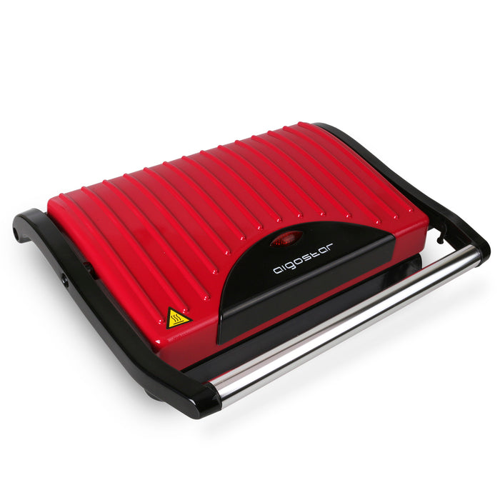 Aigostar Warme 30HHH - Panini maker|contactgrill - Rood