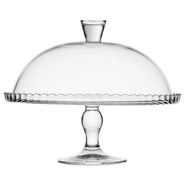 Taart Plateau Presence - Met Stolp - Glas - Ø32,2 cm