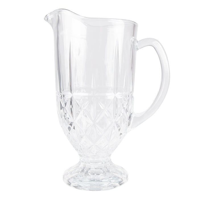 Clayre & Eef Decoratieve Schenkkan 1145 ml Glas Waterkan Kan