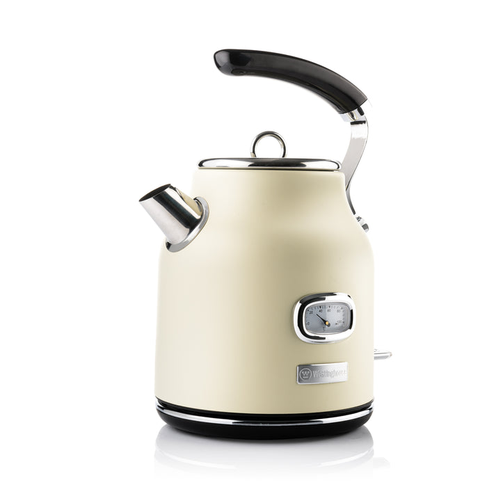 Westinghouse Retro Waterkoker - 1.7 liter - Wit