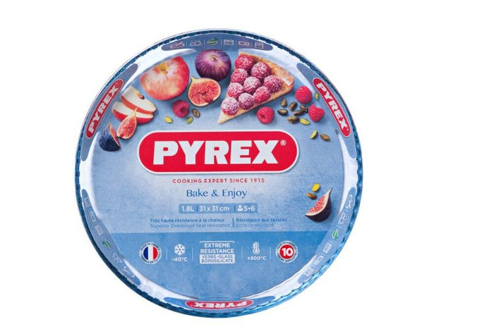 Pyrex - Taartvorm Rond, 31 cm - Pyrex | Bake & Enjoy