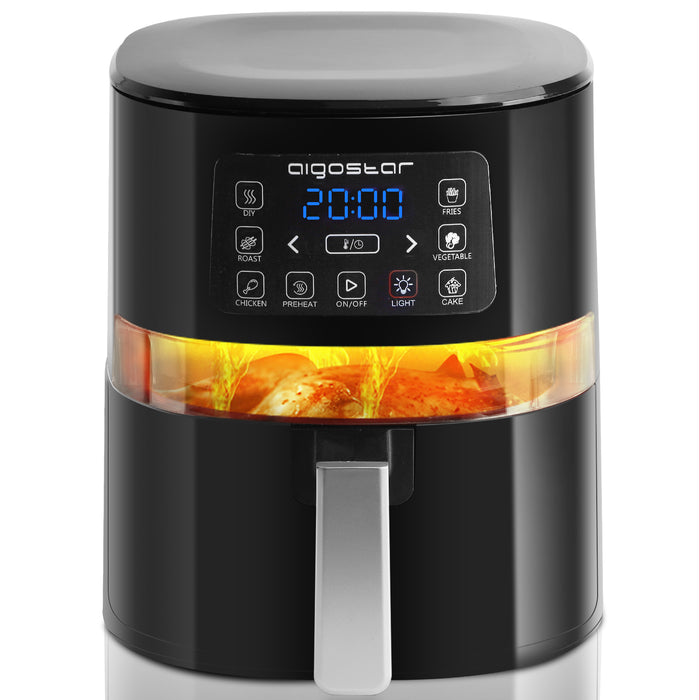 Aigostar Maha 30XVE - Airfryer - Heteluchtfriteuse - Aerofryer - 4L