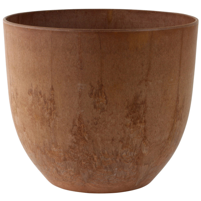Ter Steege Plantenpot - terra bruin - kunststof - 28 x 24 cm
