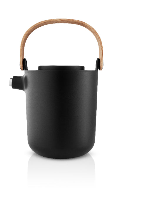 Eva Solo - Vacuüm Thermoskan met Theefilter, 1 L, Zwart - Eva Solo | N