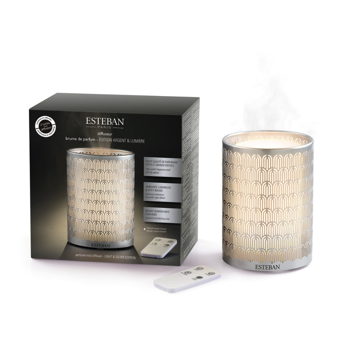 Esteban Mist Diffuser Light & Silver edition