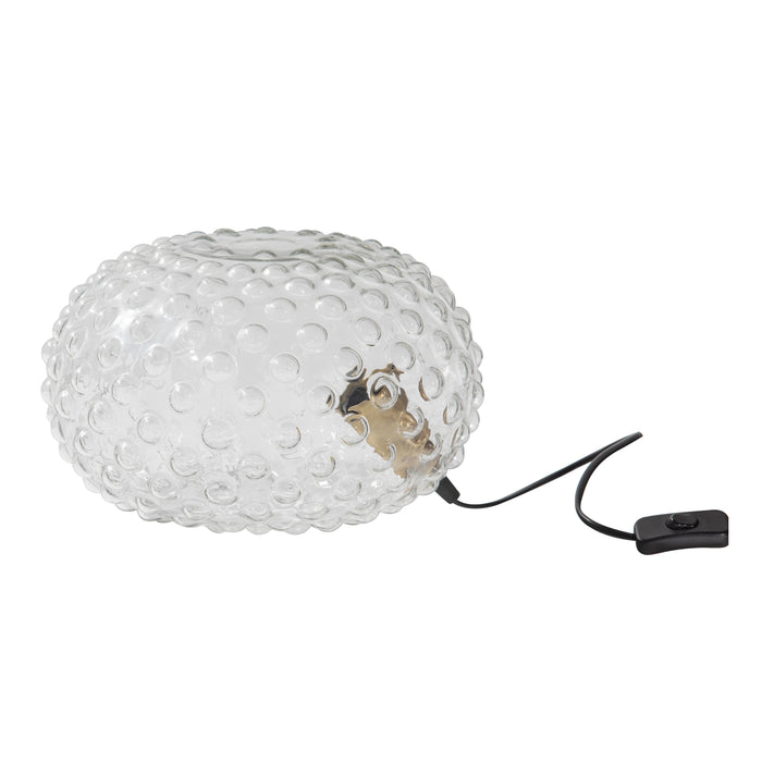 WOOOD Soap Tafellamp - Glas - Transparant - 20x30x30