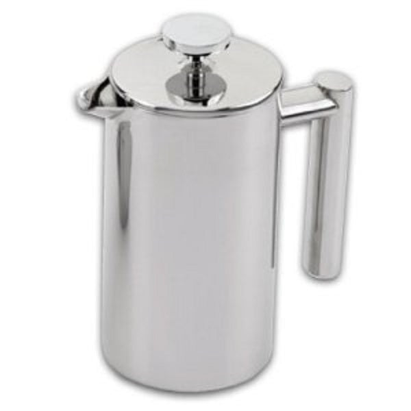 Cafè Ole - Dubbelwandige Cafetiere 3 Cup - Geborsteld - 0,31L - Café O