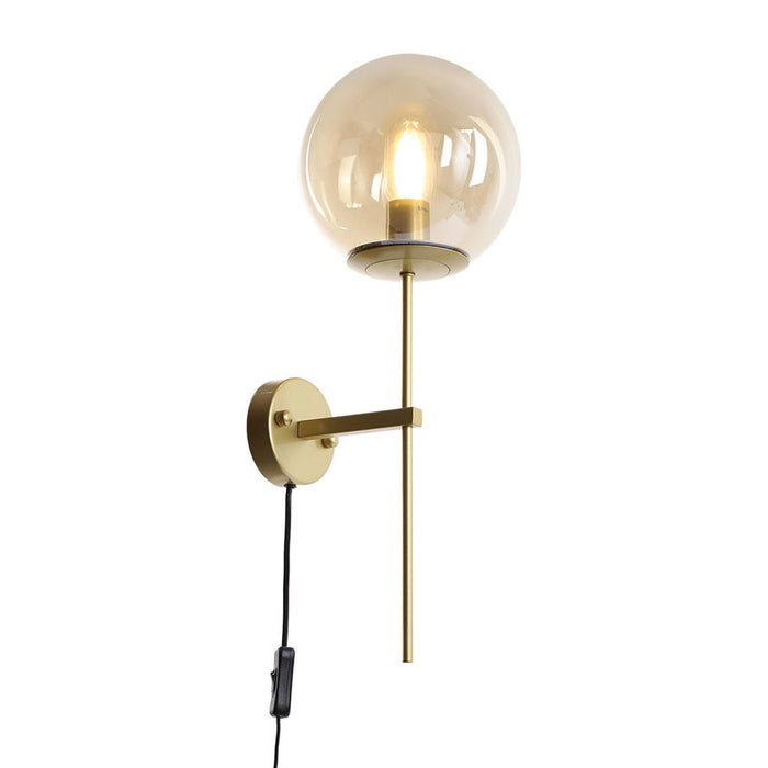 Bronx71 Wandlamp Up 1-lichts Amber