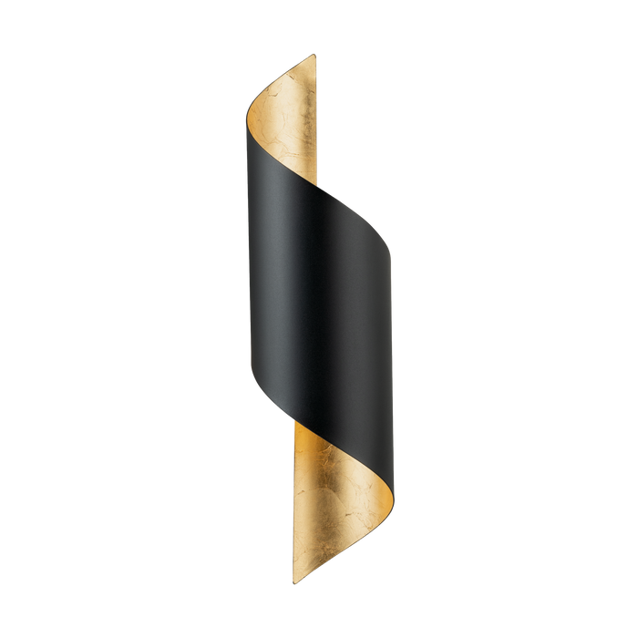 EGLO Jabaloyas Wandlamp - 1 lichts - E27 - 63cm - Zwart, Goud