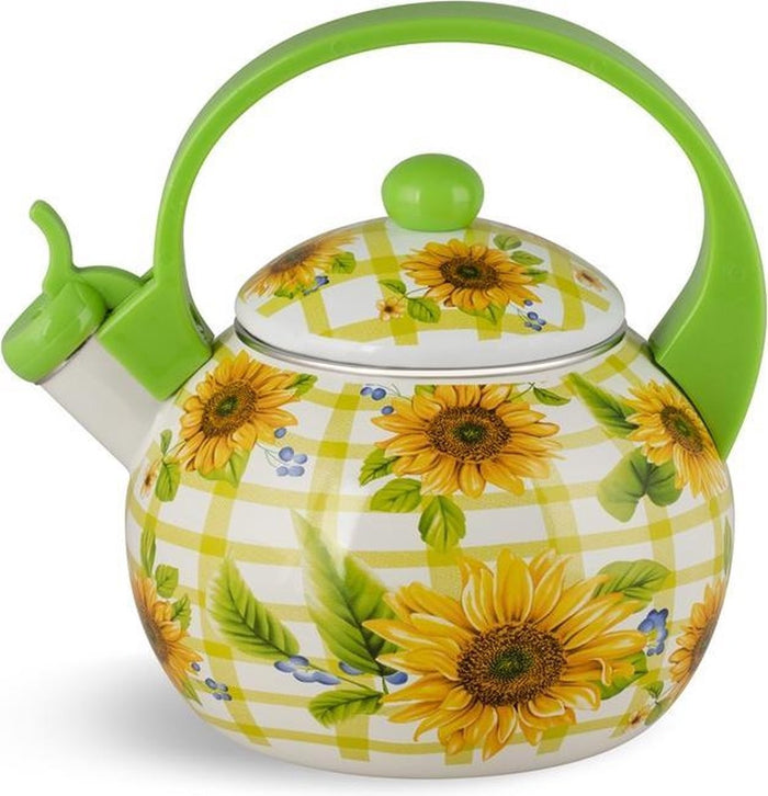 Edenberg Enamel Line - Retro Emaille Fluitketel - 2.2 liter