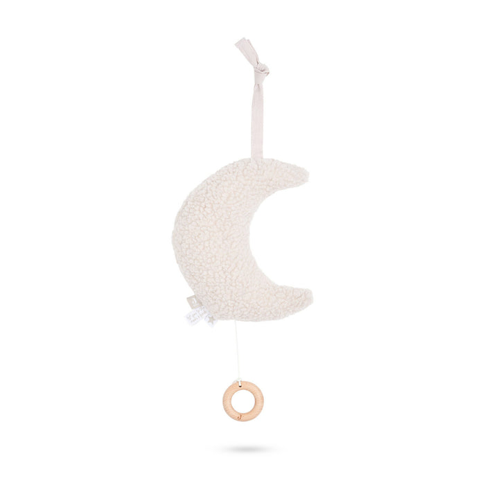 Jollein muziekhanger maan beige (7 centimeter x 14 centimeter x 20