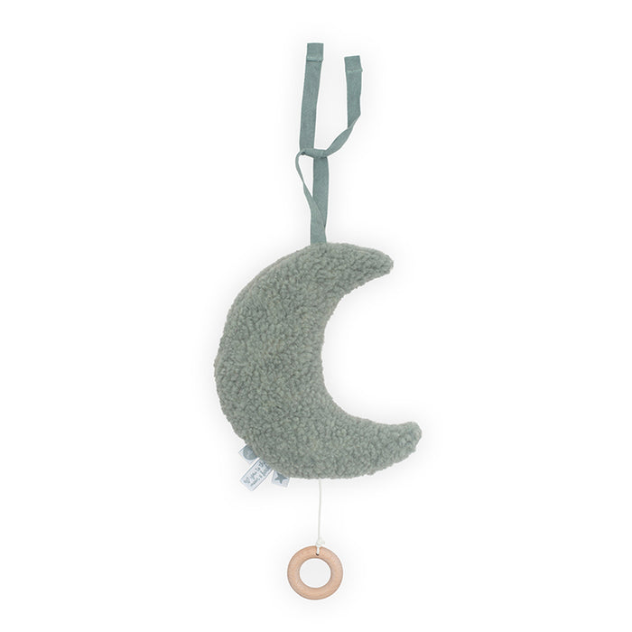 Jollein muziekhanger maan groen (20 centimeter x 15 centimeter)
