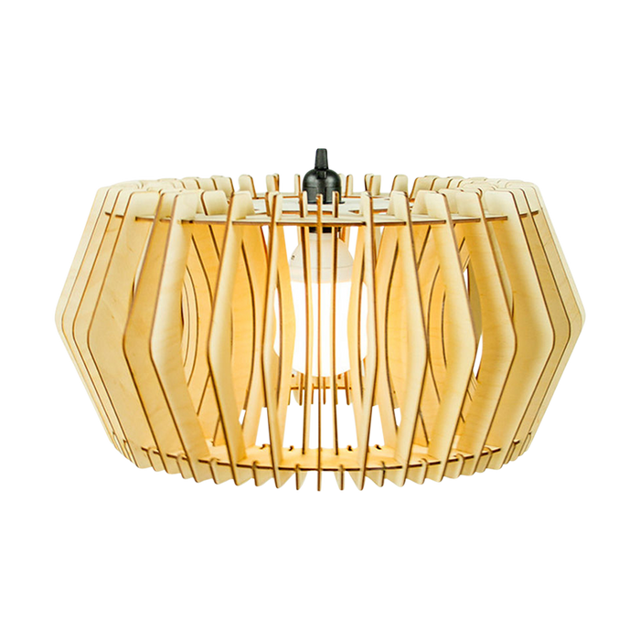 Bomerango Caeser S houten lampenkap small - Ø 43 cm