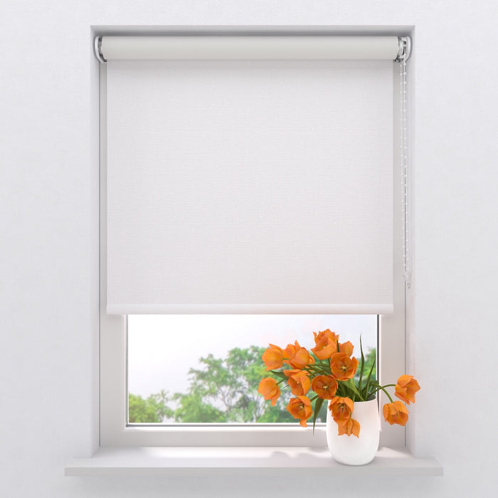 Rolgordijn Easy Verduisterend Off White 105 x 275 cm