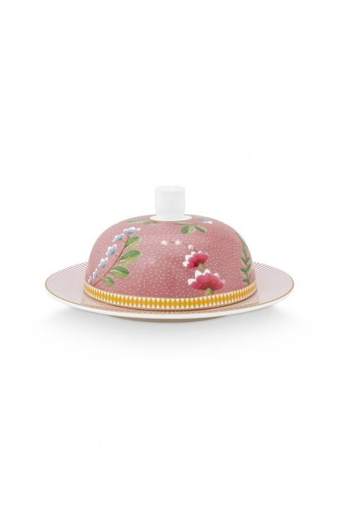 Pip Studio Ronde Botervloot - La Majorelle - Roze - 17x8cm