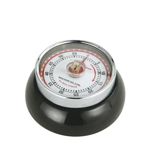 Zassenhaus - Set van 2 - Magnetische kookwekker - zwart - retro-collec