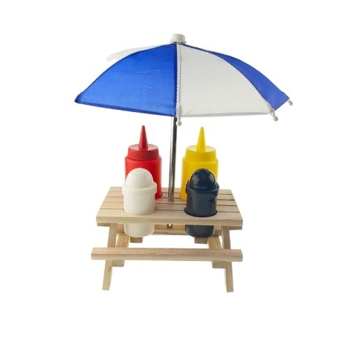 Orange85 Cruet Standaard Peper Zout Saus 6-delig