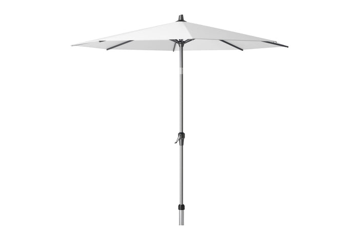 Platinum Riva stokparasol 2,7 m. rond - Wit