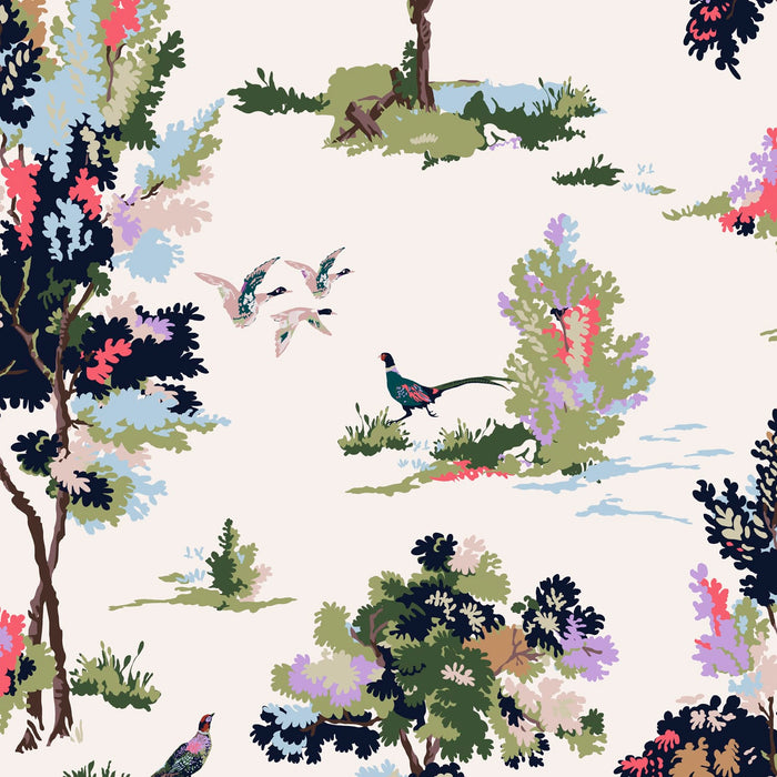 Joules vliesbehang Woodland Scene Dawn