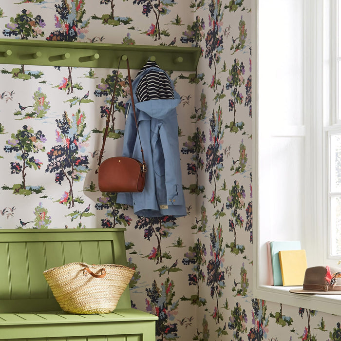 Joules vliesbehang Woodland Scene Dawn