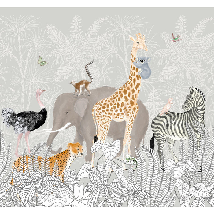 Art for the Home Kids Jungle Fotobehang 280x300 cm