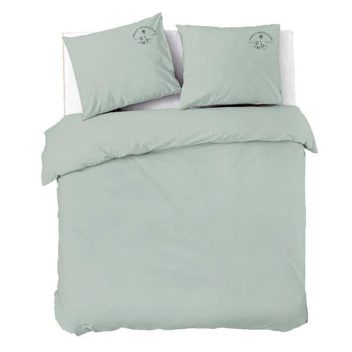Dindi Home - Dekbedovertrek Plain Beauty - 200x220 - Groen
