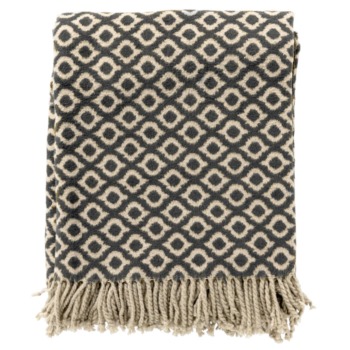 ISABELLA | Plaid | 150x200 cm Raven | Zwart | Uni | Hoii