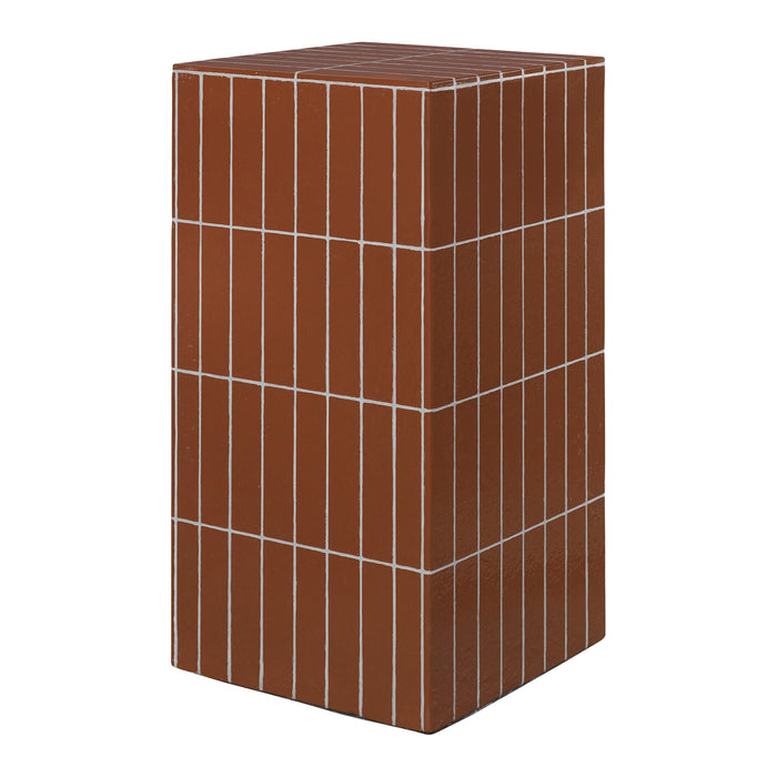 ferm LIVING Pillar Bijzettafel - Bruin