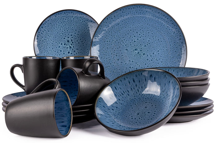 Jay Hill Serviesset Tioman - 16-delig | 4 personen - Blauw