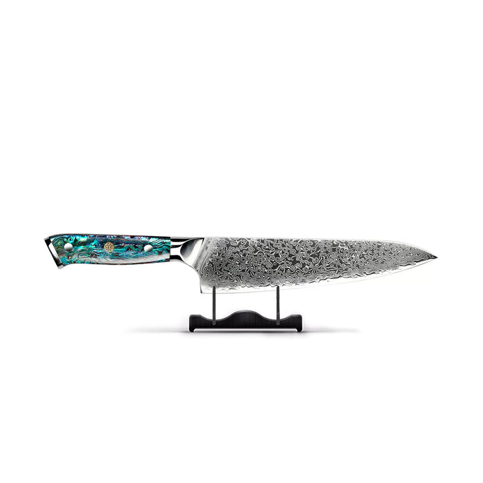 Shinrai Japan - Parelmoer Jewels Damascus Koksmes 20 cm